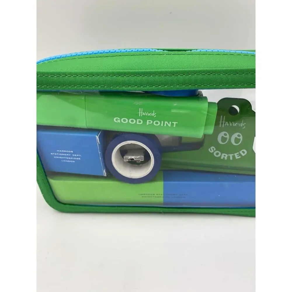 Harrods Filled Pencil Case Stationary Office Desk Set London Souvenir UK